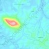 Topografische Karte Eachome, Höhe, Relief