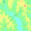 Topografische Karte Little Rock, Höhe, Relief
