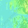 Topografische Karte Key Harbour, Höhe, Relief