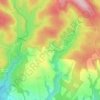 Topografische Karte Cals Haut, Höhe, Relief