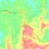 Topografische Karte Ghimbi, Höhe, Relief