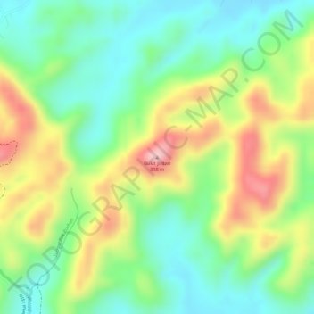 Topografische Karte Bukit Jintan, Höhe, Relief