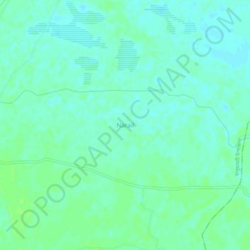 Topografische Karte Narail, Höhe, Relief