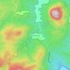 Topografische Karte Keboireng, Höhe, Relief