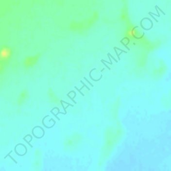 Topografische Karte Great Artesian Basin, Höhe, Relief