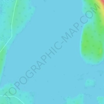 Topografische Karte Lac Vimont, Höhe, Relief