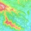 Topografische Karte Galbusera Bianca, Höhe, Relief