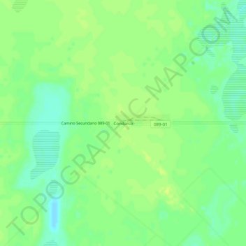 Topografische Karte Condarco, Höhe, Relief
