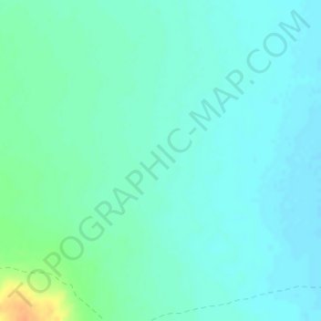 Topografische Karte Cosmo Newbery, Höhe, Relief