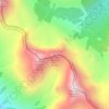 Topografische Karte Red Man Mountain NW1.1, Höhe, Relief