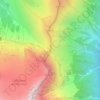 Topografische Karte Софийское седло, Höhe, Relief