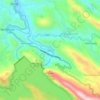 Topografische Karte Idukki, Höhe, Relief