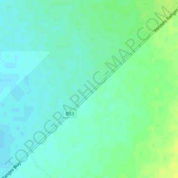 Topografische Karte Boolcunda East, Höhe, Relief