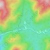 Topografische Karte Kampung Orang Asli Pabai Miku, Höhe, Relief