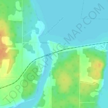 Topografische Karte Connaught, Höhe, Relief