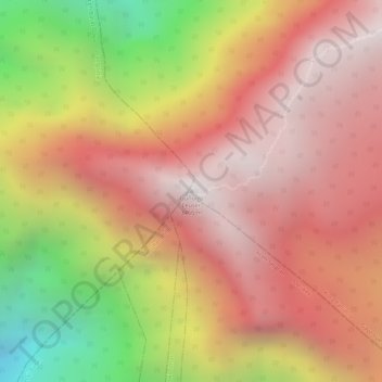 Topografische Karte Gunung Leuser, Höhe, Relief