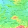 Topografische Karte Swindon, Höhe, Relief