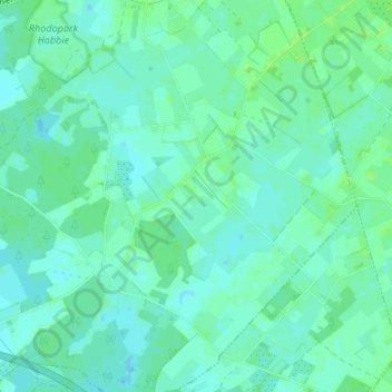 Topografische Karte Garnholt, Höhe, Relief