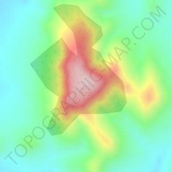 Topografische Karte Morro da Figueira, Höhe, Relief