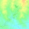 Topografische Karte Asoli, Höhe, Relief
