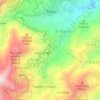 Topografische Karte Cuesta Falcón, Höhe, Relief