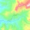 Topografische Karte Tierra Blanca, Höhe, Relief