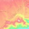 Topografische Karte Hakim Wih Ilang, Höhe, Relief