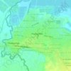 Topografische Karte Nueva Aurora, Höhe, Relief