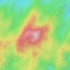 Topografische Karte Gunung Telapak Buruk, Höhe, Relief