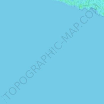 Topografische Karte San Carlos Bay, Höhe, Relief