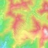 Topografische Karte Acquafredda Superiore, Höhe, Relief