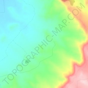 Topografische Karte Valmuel, Höhe, Relief