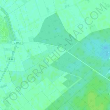 Topografische Karte Im Erlengrund, Höhe, Relief