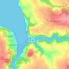 Topografische Karte Ty Zoul, Höhe, Relief
