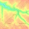 Topografische Karte Дамаска, Höhe, Relief
