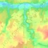 Topografische Karte Le Bourg, Höhe, Relief