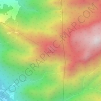 Topografische Karte Pedra do Picu, Höhe, Relief
