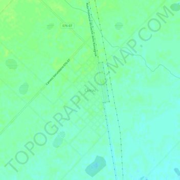 Topografische Karte Claraz, Höhe, Relief