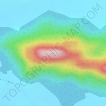 Topografische Karte Serra Curicaca, Höhe, Relief