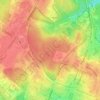 Topografische Karte 500-летний дуб, Höhe, Relief