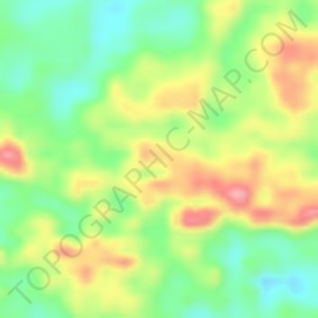 Topografische Karte Raja Ampat Islands, Höhe, Relief