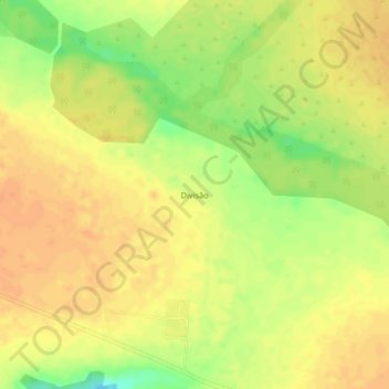 Topografische Karte Divisão, Höhe, Relief