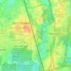 Topografische Karte Новодачный посёлок, Höhe, Relief