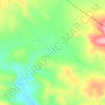 Topografische Karte La Vallesa, Höhe, Relief
