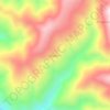 Topografische Karte Wiapore, Höhe, Relief