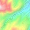 Topografische Karte Segundo y Tercer Dinamos, Höhe, Relief