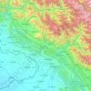 Topografische Karte Kathua, Höhe, Relief
