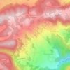 Topografische Karte Cerè di Sotto, Höhe, Relief