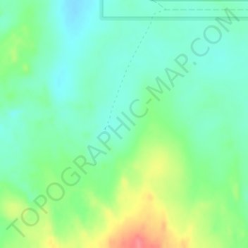 Topografische Karte Nambung, Höhe, Relief