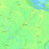 Topografische Karte Shariatpur, Höhe, Relief